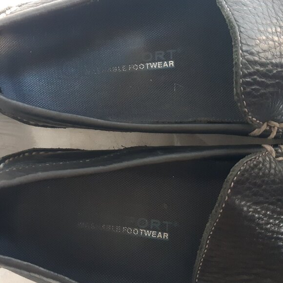 Rockport SZ 9M Black Loafer Rubber Sole - Picture 11 of 11